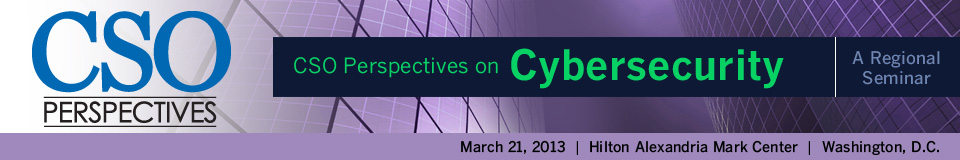 CSO Perspectives Seminar on Cyber Security