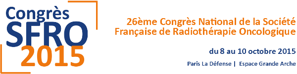 26ème Congrès National de la Société Française de Radiothérapie Oncologique