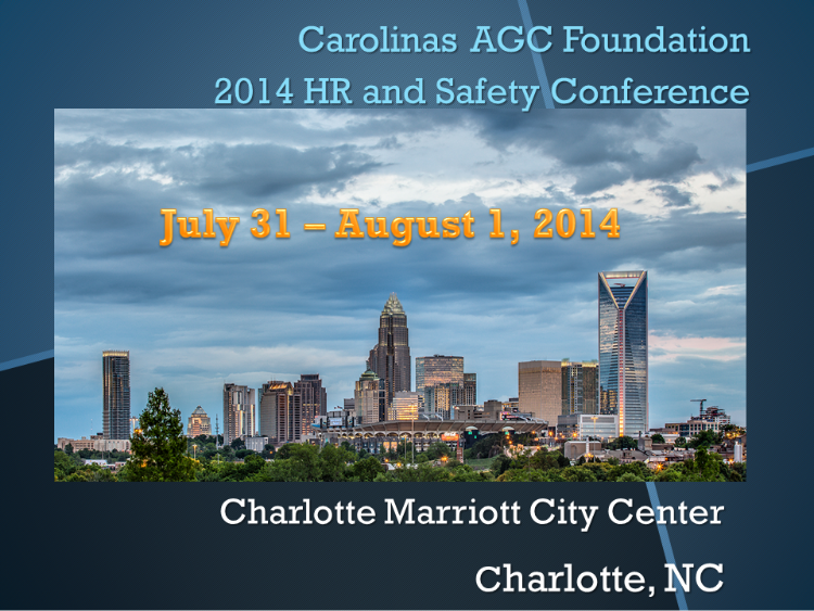 HRSafety Conference 2014
