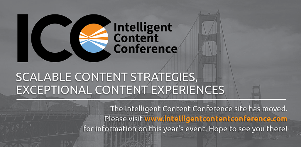 Intelligent Content 2014 (Breaking Down Barriers)
