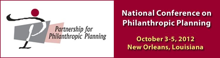 2012 National Conference on Philanthropic Planning