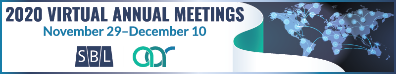 Virtual Annual Meetings 2020 hosted by SBL & AAR