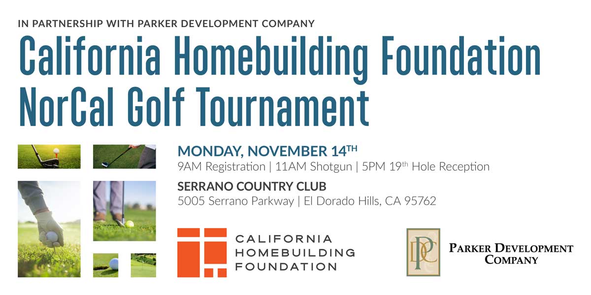 Parker Development Company & California Homebuilding Foundation Fall Charity Golf Tournament