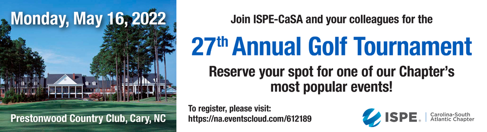 ISPE-CaSA Golf Tournament 2022