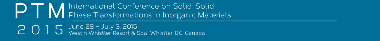 PTM International Conference on Solid-Solid Phase Transformations in Inorganic Materials
