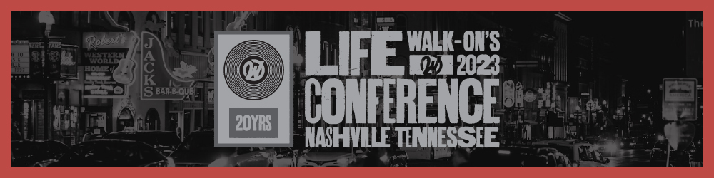 Walk-On's LIFE Conference 2023 Sponsorship Portal