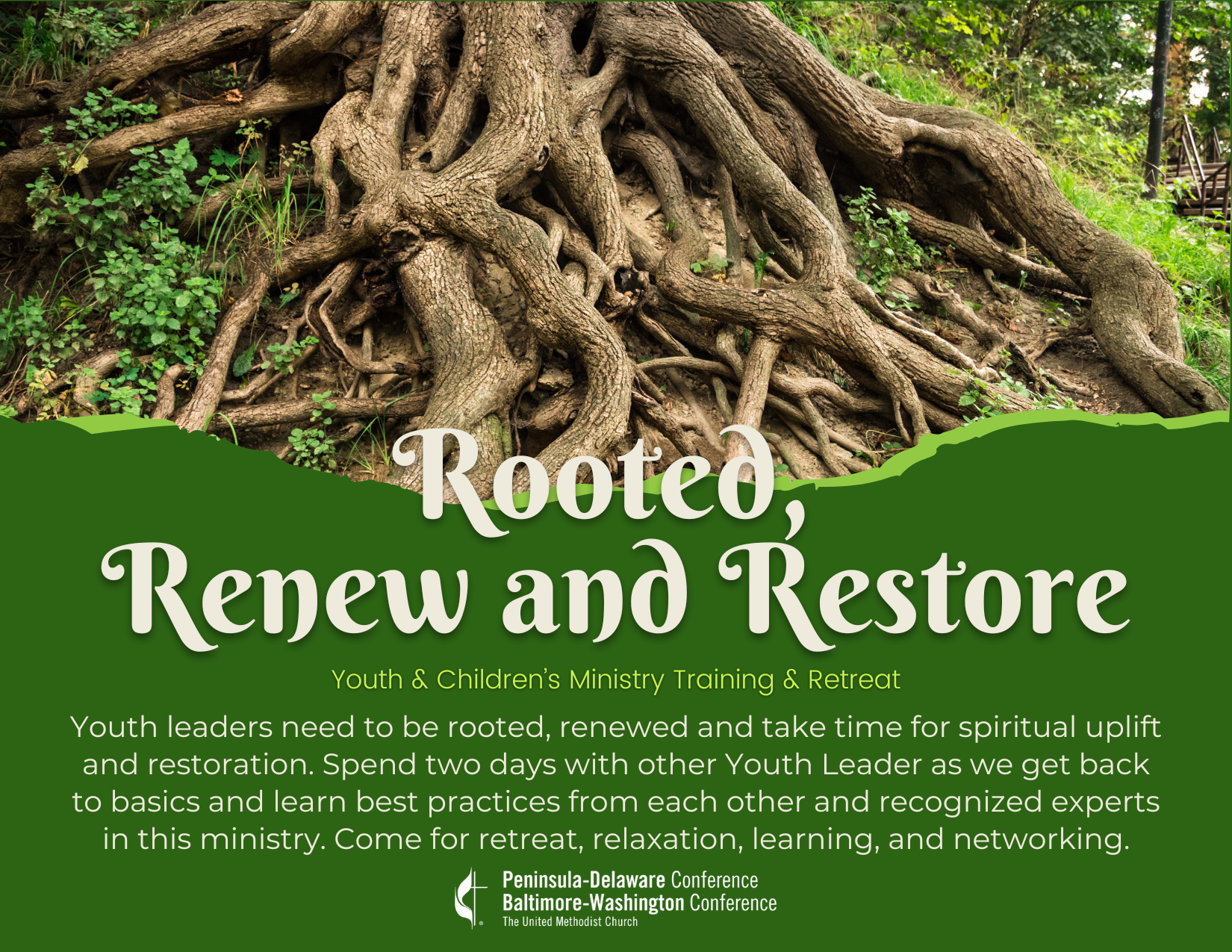 Rooted, Renew and Restore: Youth & Children's Ministry Conference 2023