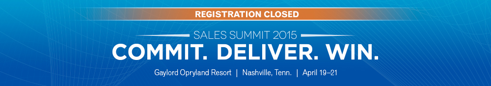 Sales Summit 2015