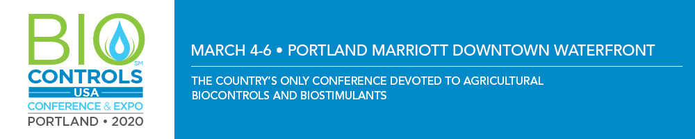 2020 Biocontrols USA Booth Sales