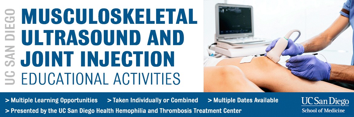 Musculoskeletal Ultrasound and Joint Injection Educational Activities