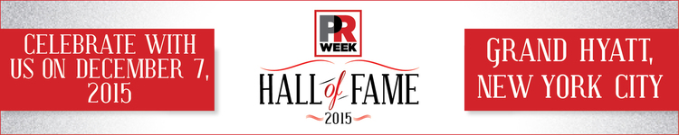 PRWeek Hall of Fame 2015