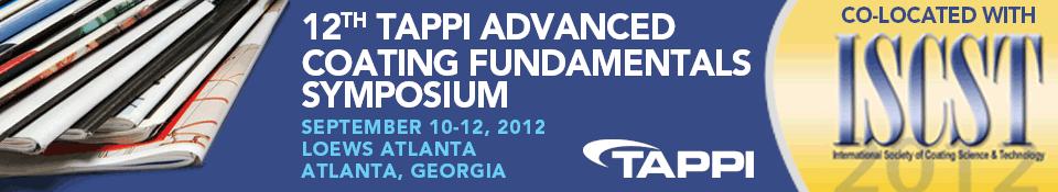 12th TAPPI Advanced Coating Fundamentals Symposium