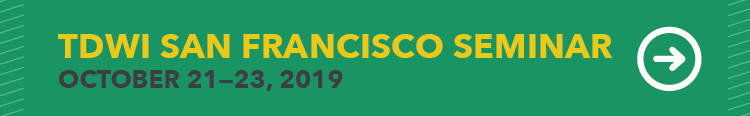 TDWI Seminar in San Francisco, October 21 - 23, 2019