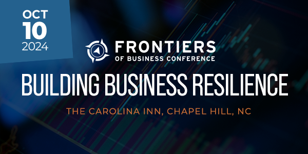 Frontiers of Business Conference: Building Business Resilience