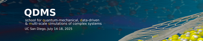 Quantum-Mechanical, Data-Driven & Multi-Scale Simulations of Complex Systems (QDMS) Application 