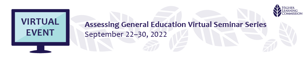 Assessing General Education Virtual Seminar Series