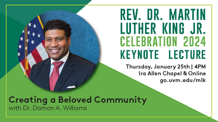 Rev. Dr. Martin Luther King Jr. Celebration 2024 Keynote Lecture Creating a Beloved Community with Dr. Damon A. Williams