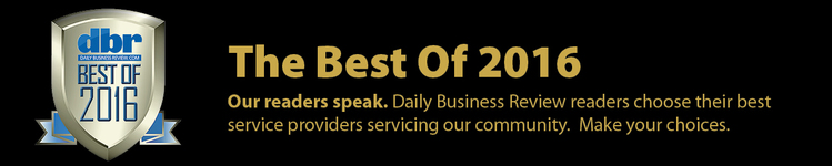 2016 Daily Business Review Best Of 