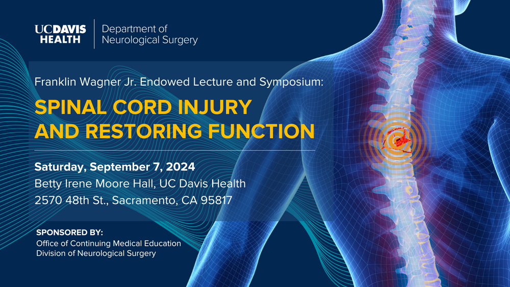 Franklin Wagner Jr., MD Endowed Lecture: Spinal Cord Injury and Restoring Function