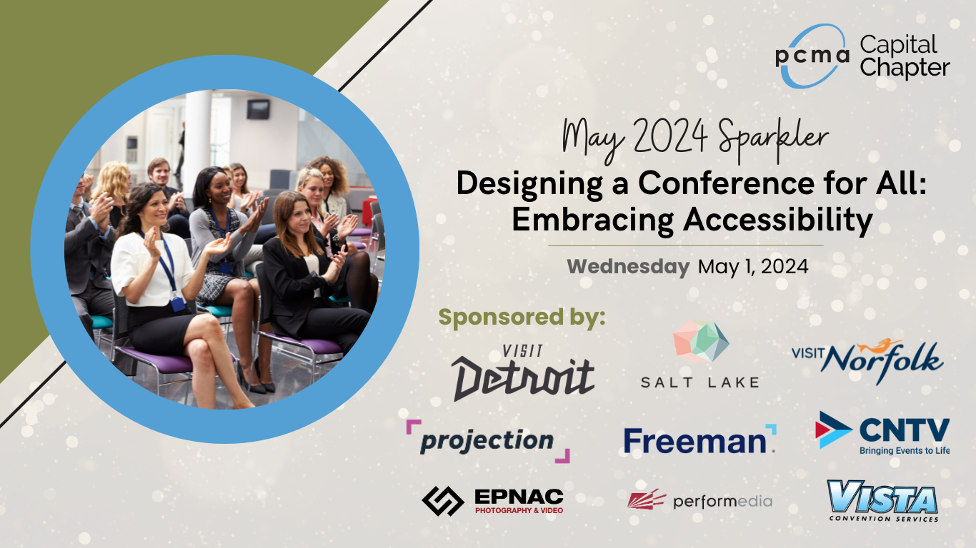 2024 May Sparkler: Designing a Conference for All - Embracing Accessibility