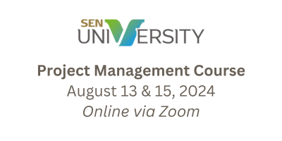 Project Management- Online 8/13, 8/15 