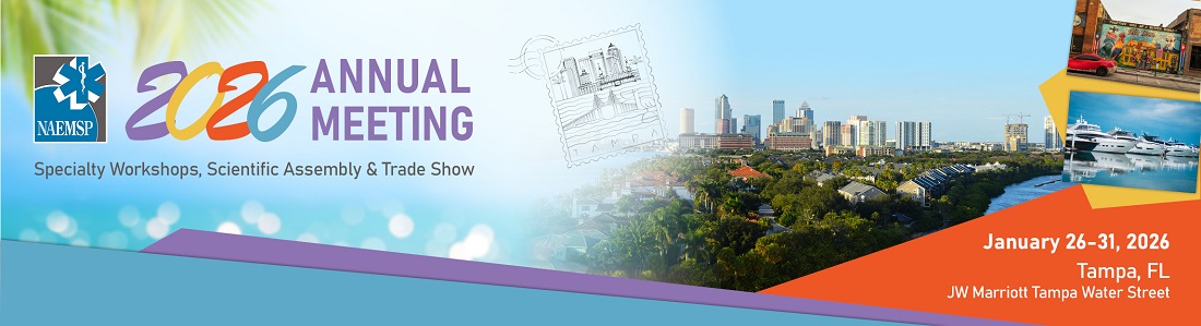 NAEMSP 2026 Annual Meeting Exhibit Booth Registration