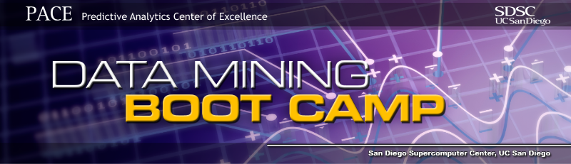 PACE Data Mining Boot Camp 2 (April 29-30, 2015)