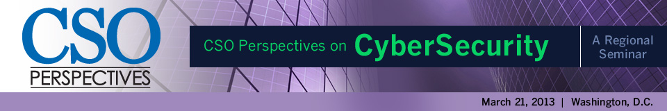 CSO Perspectives Seminar on Cyber Security