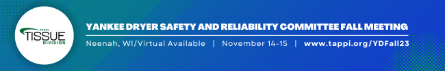 Yankee Dryer Safety and Reliability Meeting - Fall 2023