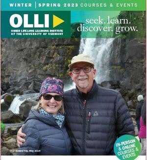 OLLI at UVM Online Distinguished Speaker Series Winter/Spring 2023