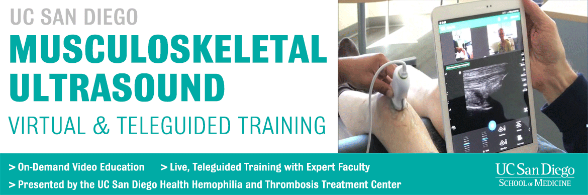  Musculoskeletal Ultrasound Training in Hemophilia