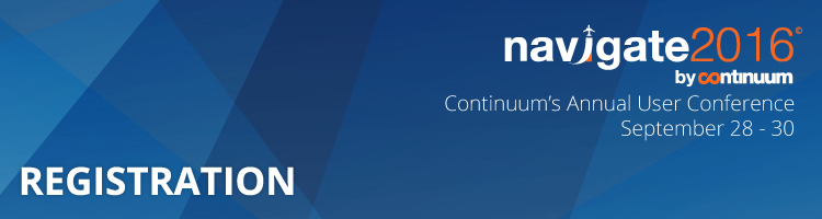 Navigate 2016 by Continuum