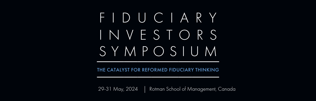 Fiduciary Investors Symposium Toronto 2024