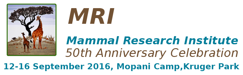 MRI The Mammal Research Institute Mopani