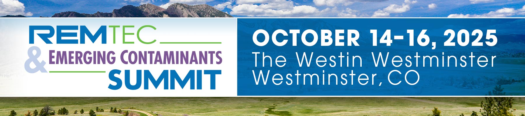 The RemTEC & Emerging Contaminants Summit 2025