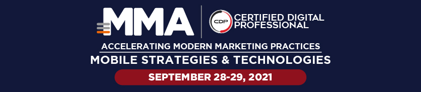MMA x CDP Certification Program - Strategies & Technologies: Sept 2021