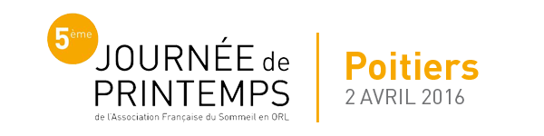 5ème Journée de Printemps de l'Association Française du Sommeil en ORL