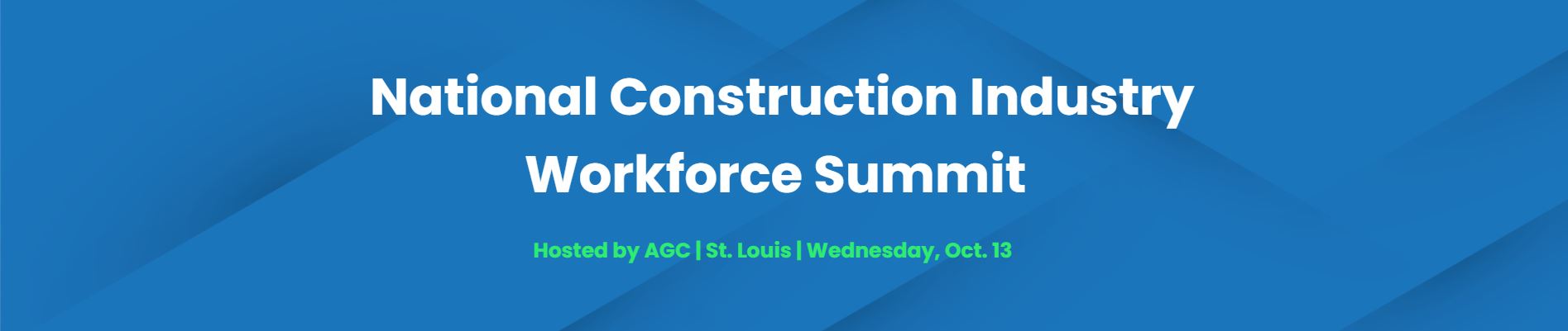National Construction Industry Workforce Summit  