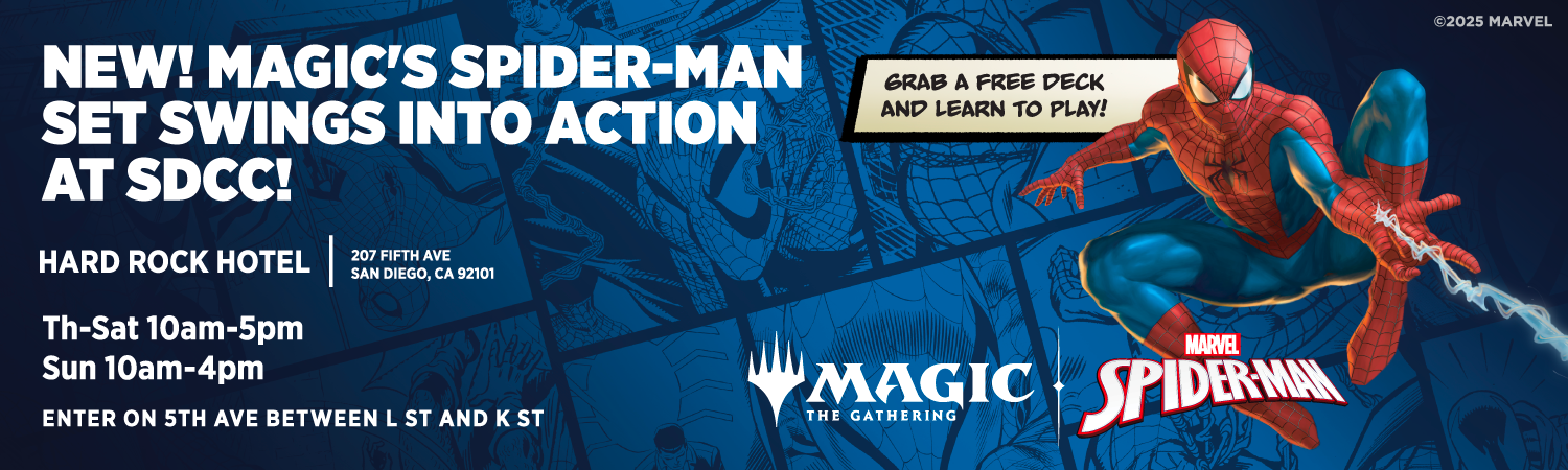 2025 SDCC MTG x Spider-Man Event