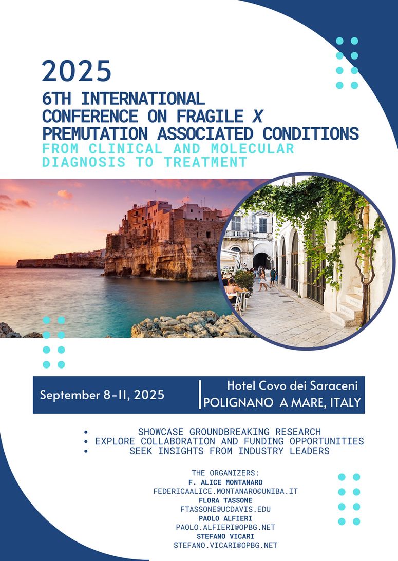 6th International Conference on Fragile X  Premutation Associated Conditions