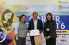 17. Ms. Aileen Clemente of ASEANTA, and Ms. Jenny Gapuz of the THCF Secretariat, together with Mr. Florencio Sunico, Regional Director of TESDA. 