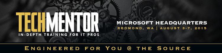 TechMentor Redmond 2015
