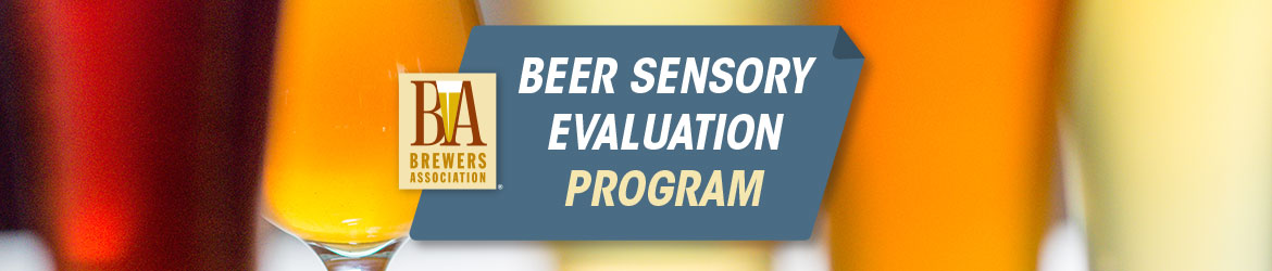 2021 Brewers Association Beer Sensory Evaluation Program