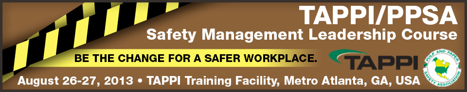 TAPPI/PPSA Safety Management Leadership Course