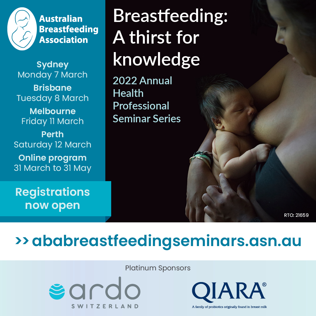 ABA HP Seminar - Breastfeeding: A thirst for knowledge