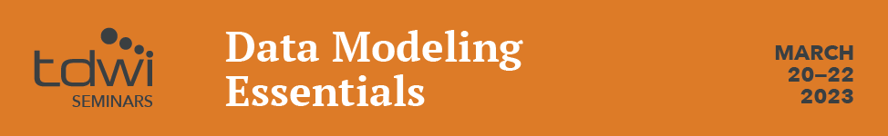 Data Modeling Essentials Seminar - March 20-22 , 2023