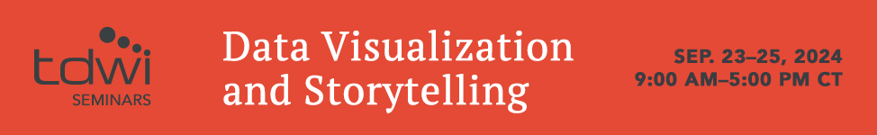 Data Visualization and Storytelling Seminar - September 23 - 25, 2024