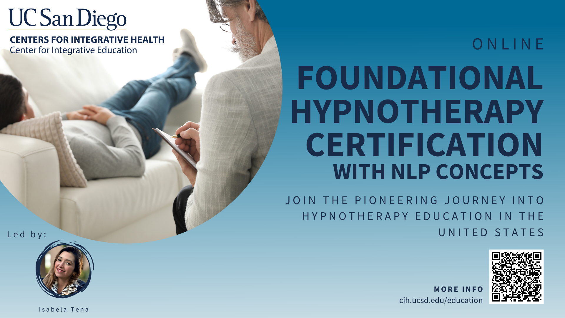 Foundational Hypnotherapy Certification Program with NLP Concepts -Spanish AM