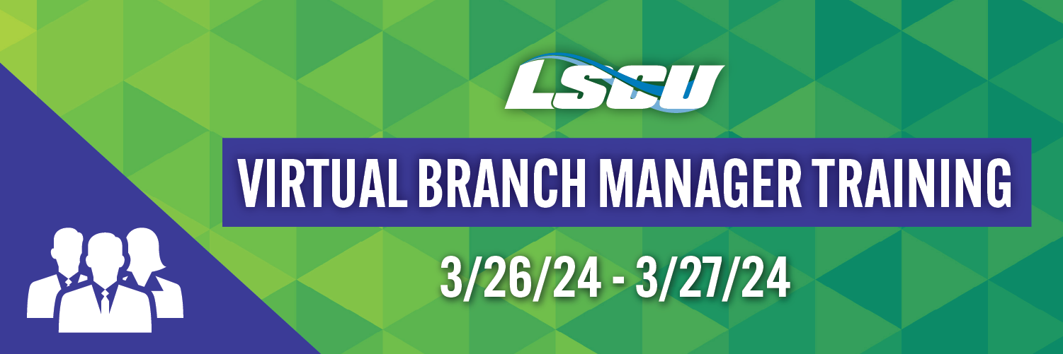 Virtual Branch Manager Training March