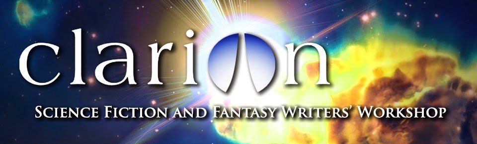 Clarion Science Fiction and Fantasy Writers Workshop (over a field of stars and nebulae)